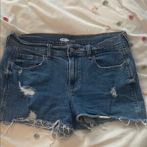 Old Navy Women's Ripped Denim Shorts